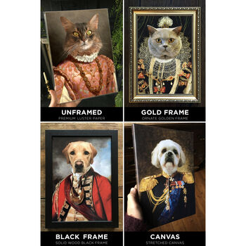 Royal Pet Portrait Gift Voucher, 2 of 5
