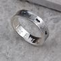 Personalised Happily Ever After Sterling Silver Heart Ring, thumbnail 8 of 9