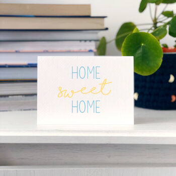 New Home Card 'Home Sweet Home', 2 of 4