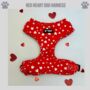 Red Heart Dog Harness, thumbnail 1 of 4