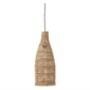 Natural Seagrass Bottle Pendant Light, thumbnail 3 of 7