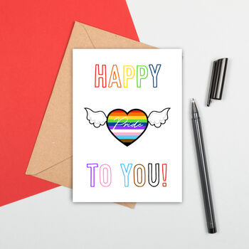 Happy Gay Pride To You Card, 2 of 2