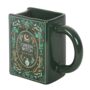 Green Witch Book Shaped Mug, thumbnail 2 of 4