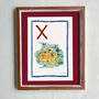 'X' For X Marks The Spot Limited Edition Print, thumbnail 1 of 6