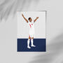 Jude Bellingham World Cup England Football Print, thumbnail 3 of 4