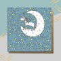 Starry Night Unicorn Card, thumbnail 2 of 2