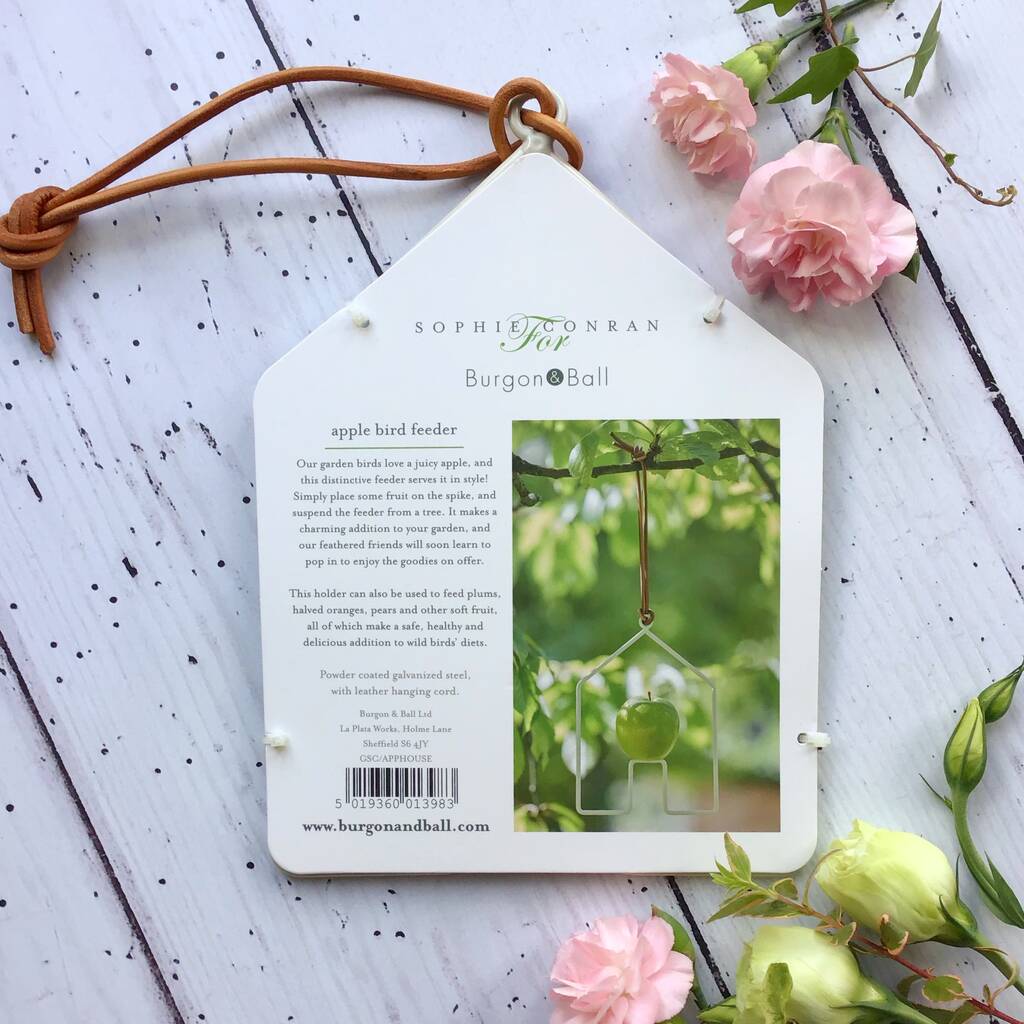 House Shaped Bird Feeder By Border In A Box