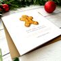First Christmas Gingerbread Christmas Card, thumbnail 3 of 4