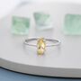 Genuine Yellow Citrine Ring, thumbnail 7 of 11