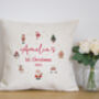 Baby's 1st Christmas Cushion Keepsake, thumbnail 2 of 4