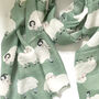 Sheep Print Scarf, thumbnail 2 of 4