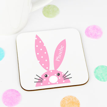 Personalised Rabbit Coaster, 2 of 2
