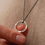 Men's Personalised Circle Pendant Necklace, thumbnail 1 of 12