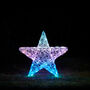 Twinkly Smart LED Outdoor Acrylic Medium Christmas Star, thumbnail 11 of 12
