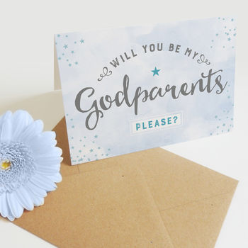 Will You Be My Godparents? Card, 2 of 2