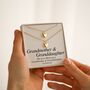 Grandmother And Granddaughter Heart Necklace Set, thumbnail 1 of 9