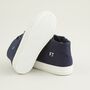 Personalised Navy Toddler High Top Trainers, thumbnail 3 of 6