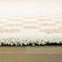 Neamiah Chequered Shag Area Rug, thumbnail 6 of 6