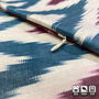 Zig Zag And Striped Handwoven Ikat Cushion Cover, thumbnail 2 of 8