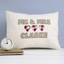Personalised Wedding Or Anniversary Cushion Gift, thumbnail 6 of 11