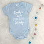 Daddy's Future… Buddy Personalised Babygrow, thumbnail 2 of 8
