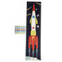 Space Age Children's Height Chart With Stickers, thumbnail 4 of 6