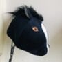 Pony Style Helmet Cover For Horse Riding /Bike/Ski, thumbnail 6 of 9