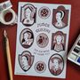 The Tudors Vinyl Sticker Sheet, thumbnail 1 of 3