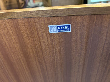 1970s Mid Century Tv Unit / Media Unit Cabinet By Sakol, 7 of 11
