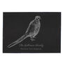 Personalised Country Style Pheasant Slate Placemat, thumbnail 3 of 3