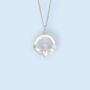 Sterling Silver Claddagh Necklace, thumbnail 5 of 12