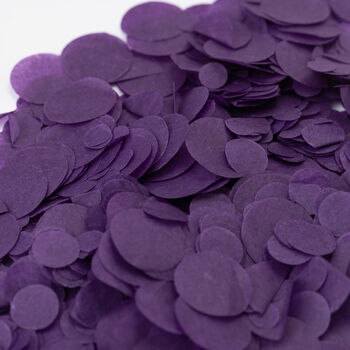 Purple Wedding Confetti | Biodegradable Paper Confetti, 4 of 5