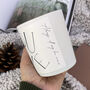 Personalised Two Wick Valentines Candle Gift, thumbnail 2 of 5