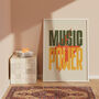 Music Is Power Print, thumbnail 4 of 6