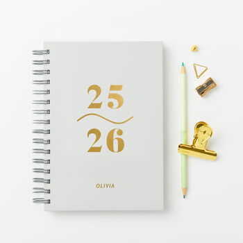 Personalised Flow 2025/26 Mid Year Diary, 2 of 10