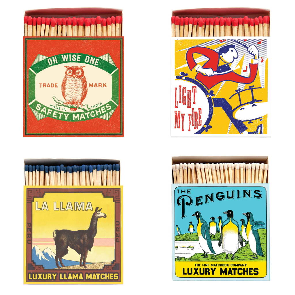 Large Box Luxury Matches By Berylune