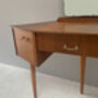 1960’s Mid Century Petite Dressing Table By Avalon, thumbnail 5 of 10