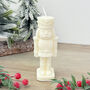 White Christmas Nutcracker Candle Nutcracker Decoration, thumbnail 4 of 8