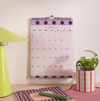2026 2027 Mid Year Calendar | Boho Circus | A4, 2 of 6