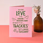 Real Love 'Trackies And Takeaway' Funny Valentines Card, thumbnail 1 of 5