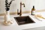 Solid Dark Copper Undermount Kitchen And Bathroom Sink, Suitable As Vessel Or Undermount, thumbnail 1 of 9
