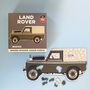 Wooden Land Rover Shaped Jigsaw, thumbnail 5 of 5