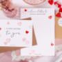 Heart Personalised Love Letter With Heart Confetti, thumbnail 1 of 3