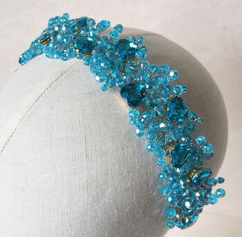 Sky Blue Heart Headband, 3 of 6