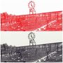 'Clock End' Minimalist Arsenal Highbury Print, thumbnail 2 of 4
