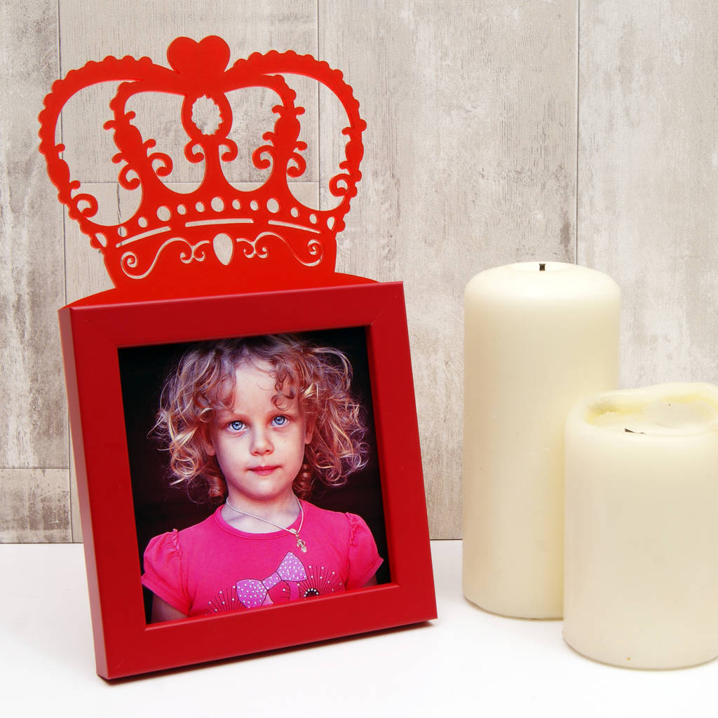 Child's 'Little Queen' Mini Photo Frame, 1 of 7