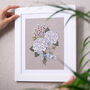 New Mum / New Beginnings Bouquet Artwork, thumbnail 1 of 10