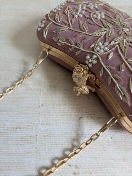 Pink Frog Clasp Clutch, 9 of 12
