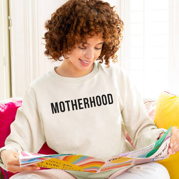 Motherhood Jumper Sweatshirt, 6 of 11