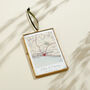 Personalised Vintage Map Picture With Stitched Heart, thumbnail 7 of 9